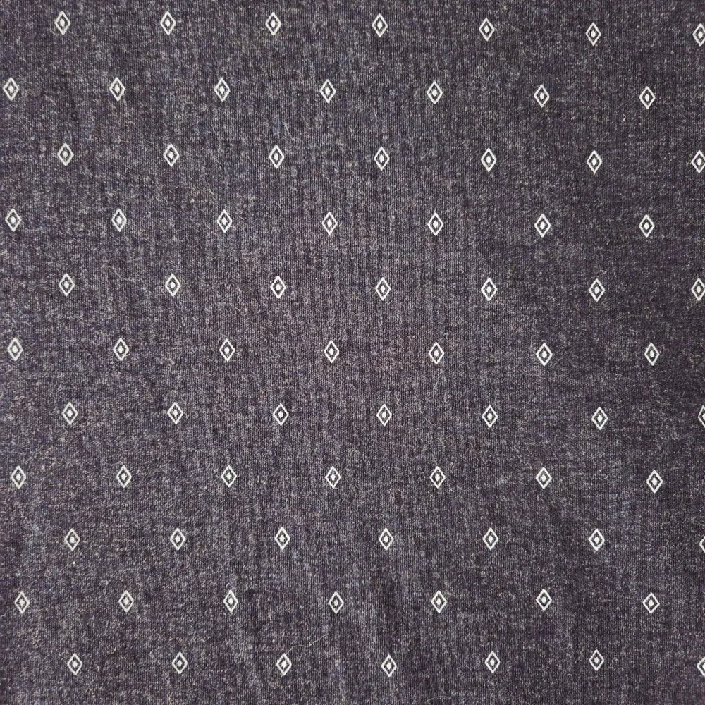 Polo Ralph‎ Lauren Mens XXL Gray Diamond Print Cotton Polo Shirt Short Sleeve